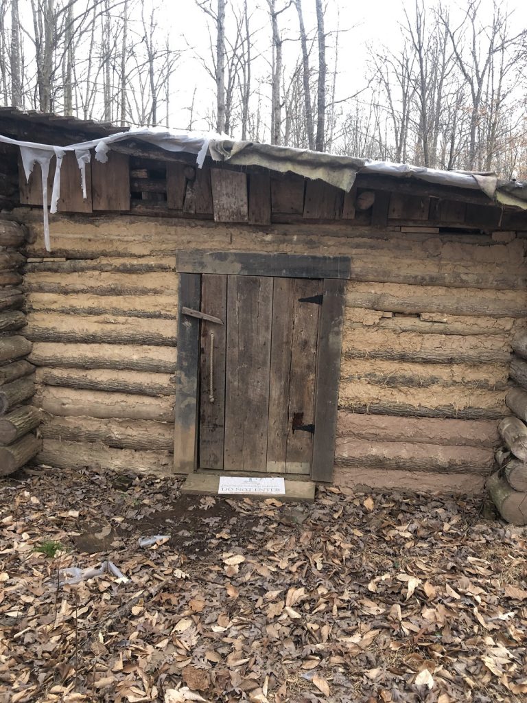 civil war cabin