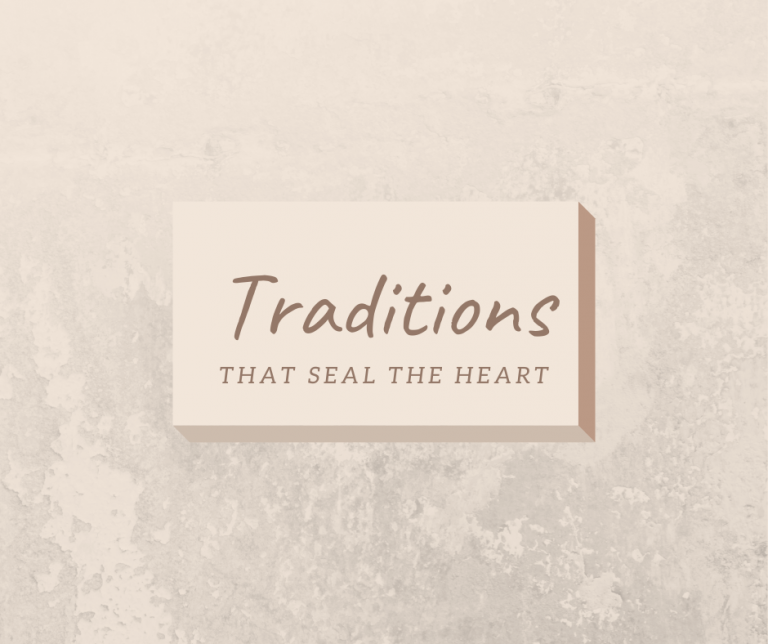 Traditions that seal