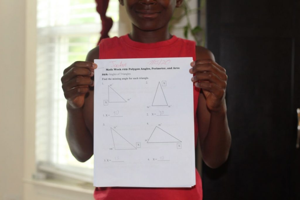 Homeschooling math