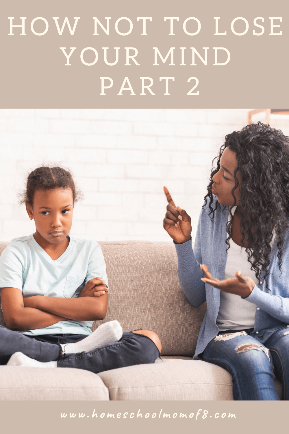 How not to lose your mind pt2 - HomeSchool Mom of 8