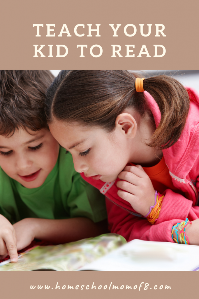 Teach your kid to read
