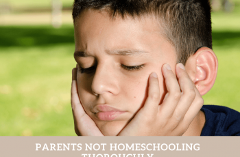 Improper homeschooling