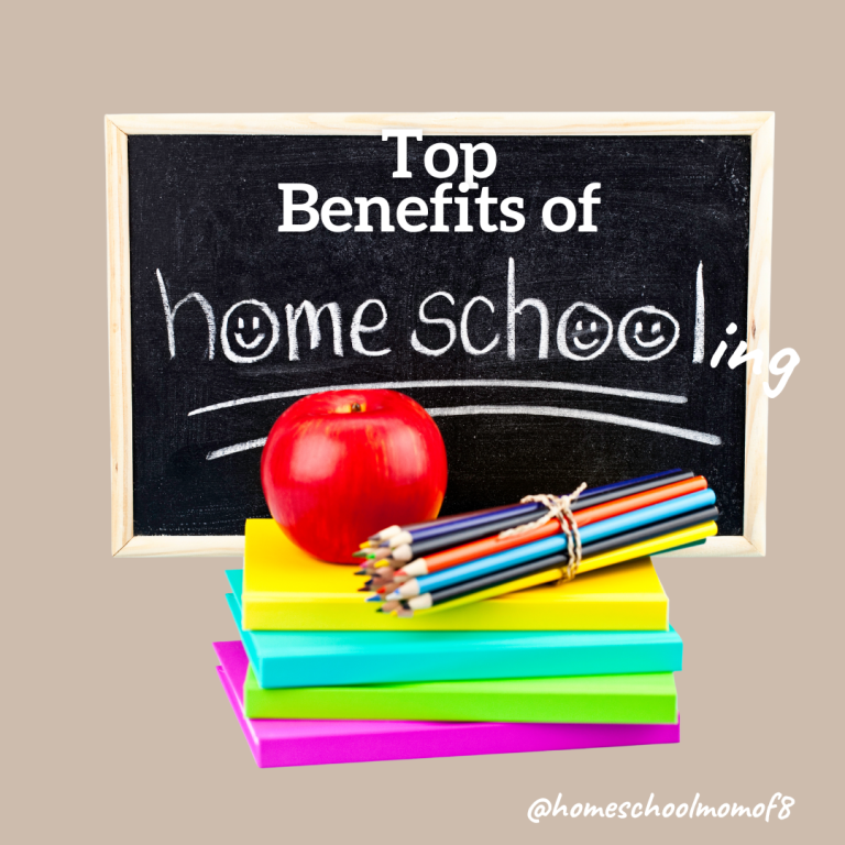 Top benefits of homeschooling