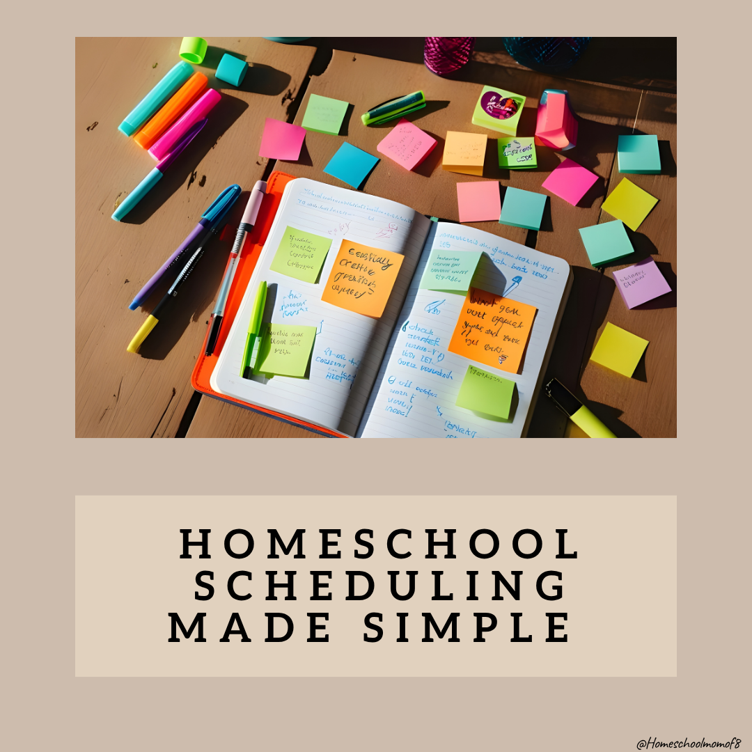 How to Create a Homeschool Schedule You’ll Actually Stick To ...